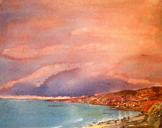 watercolor/11 1/2 x 15